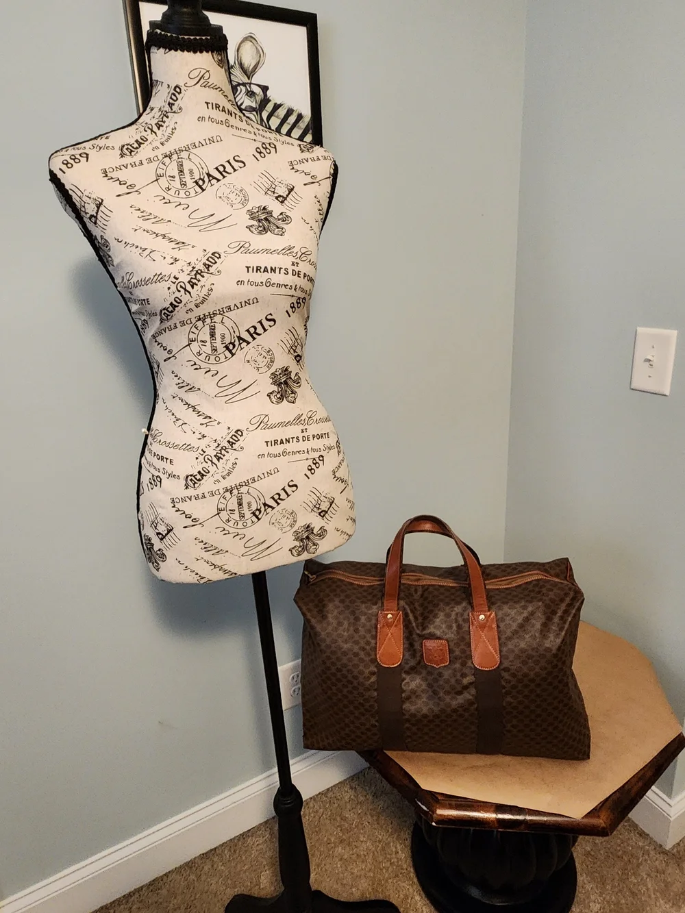 Celine Macadam Boston Bag